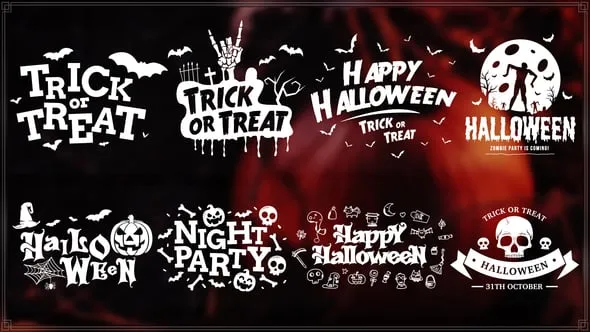 Videohive Halloween Spooky Pack 55033491