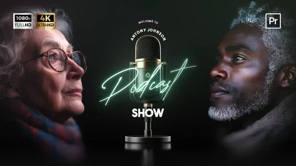 Videohive Podcast Opener 54842096