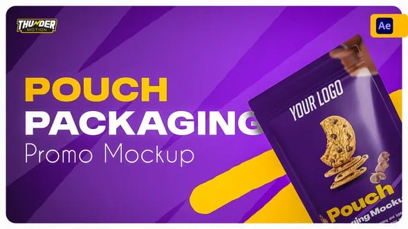 Videohive Pouch Packaging Promo Mockup 54995395