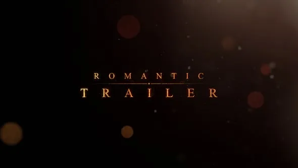 Videohive Romantic Titles 20607811