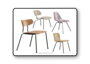 Vitra Outdoor Chairs 3D Model