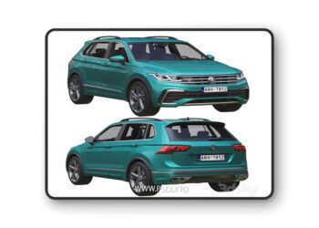 Volkswagen Tiguan 2021 3D Model