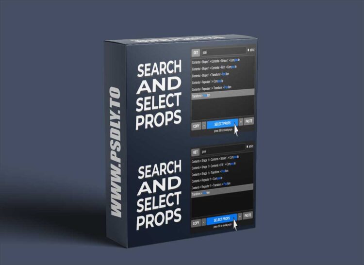 Aescript Search and Select Properties V 1.0.4