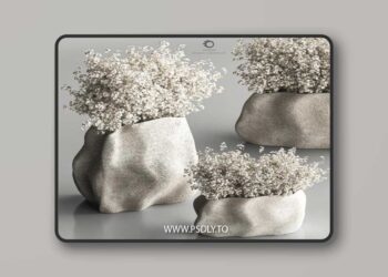 Bouquet collection set 012 3D Model