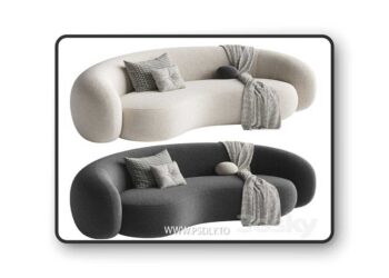 CIRCULAR SOFA BY KARSTUDIO 3D Model