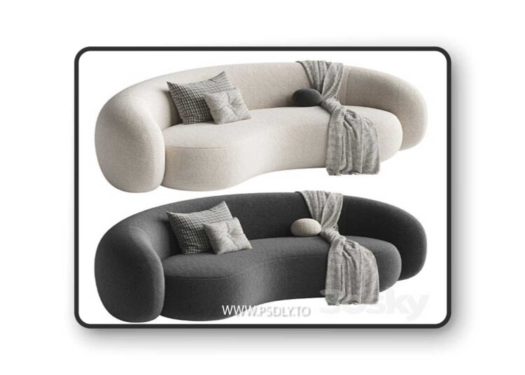 CIRCULAR SOFA BY KARSTUDIO 3D Model