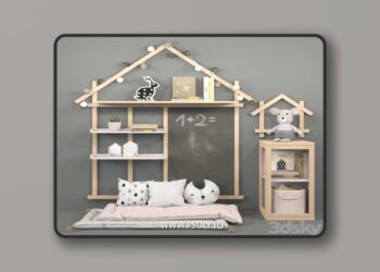 Children's play area 06 3D Model