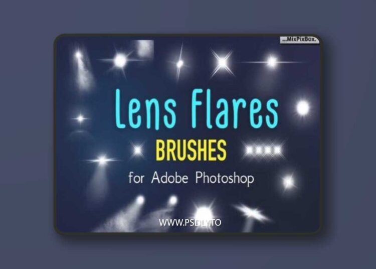 Creativemarket - Lens Flare Brushes for Adobe Photoshop