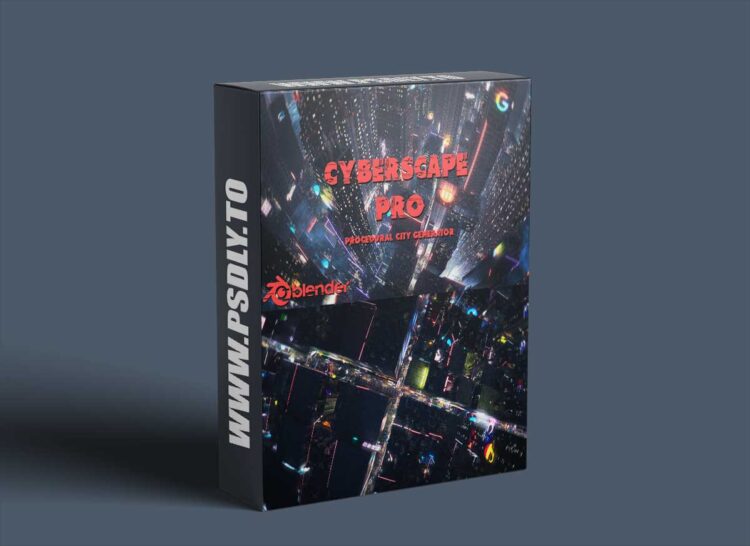 CyberScape Pro v2.3 for Blender