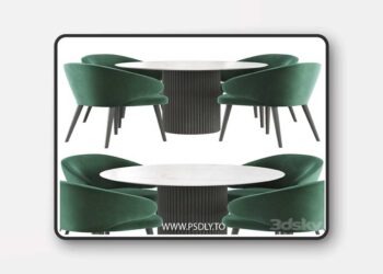 Deep House Bilbao Palais Royal dining table