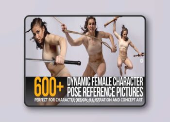 Grafit Studio - 600+ Dynamic Female Pose Reference Pictures