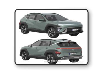 Hyundai Kona 2024 3D Model