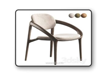 Molly Dining Chair 3D Model