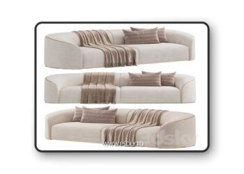 PIERRE Sofa 2 3D Model