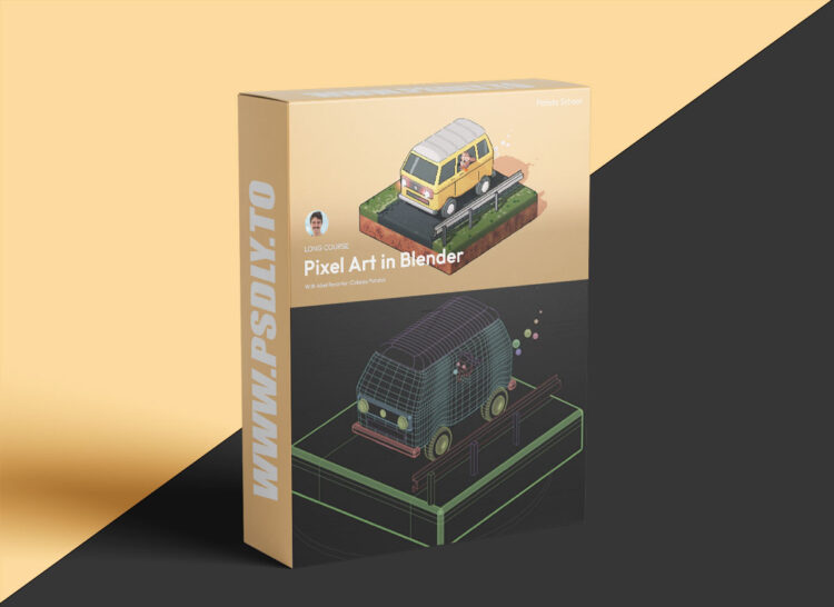 Patata School - Pixel Art in Blender