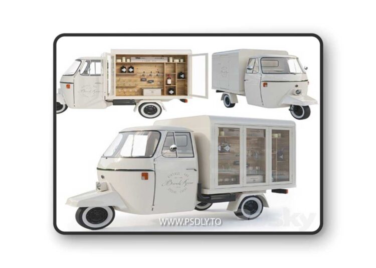 Piaggio P 501 3D Model