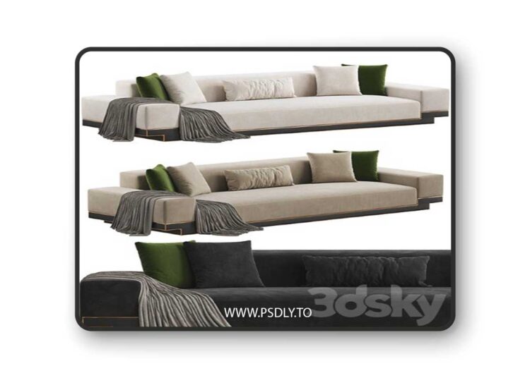 Sofa FLAMBOYANT 3D Model