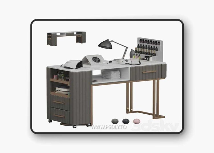 Table for manicure 3D Model