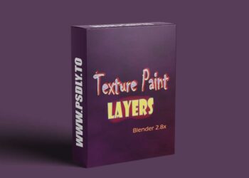 Texture Paint Layer System for Blender