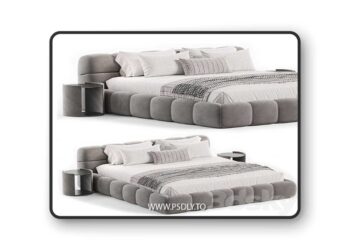 Tufty Bed By B&B Italia
