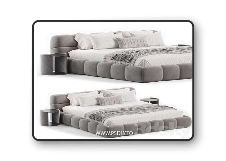 Tufty Bed By B&B Italia