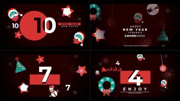 Videohive Christmas Countdown 55343392
