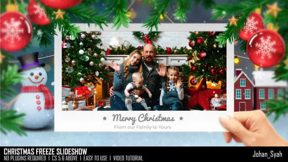 Videohive Christmas Freeze Slideshow 55451710