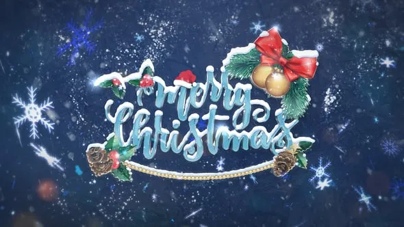 Videohive Christmas Logo 55303602