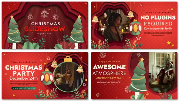 Videohive Christmas Slideshow V2 55293514