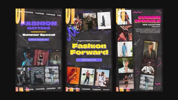 Videohive Fashion Film Strip Story 55499868
