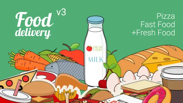 Videohive Food Delivery 9474821