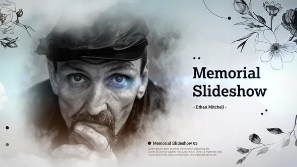 Videohive Memorial Slideshow 55390179