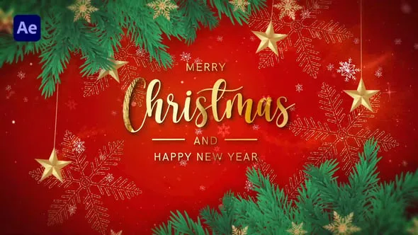 Videohive Merry Christmas Intro 2025 II Happy New Year 2025 55570405