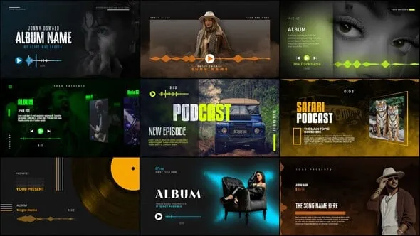 Videohive Podcast & Album Cover 55465472