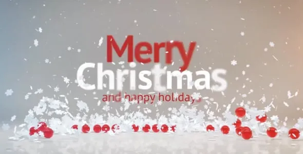 Videohive Snowflakes Opener 6166846
