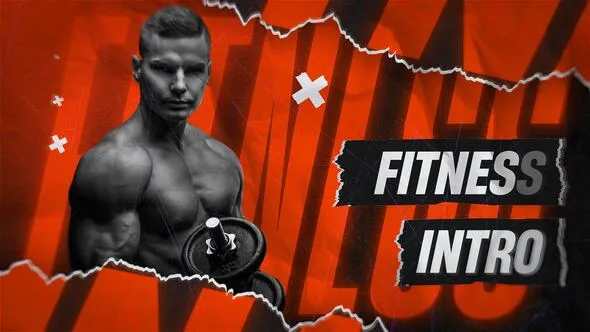 Videohive Sport Fitness Intro 55423258