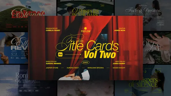 Videohive Title Card Vol. 02 Ae 55618520