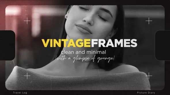 Videohive Vintage Frames Slideshow 55381352