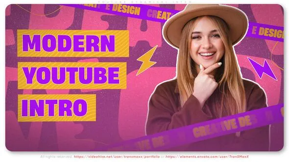 Videohive Youtube Dynamical Intro 55457550