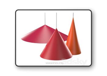 W151 Extra Large Pendant 3D Model