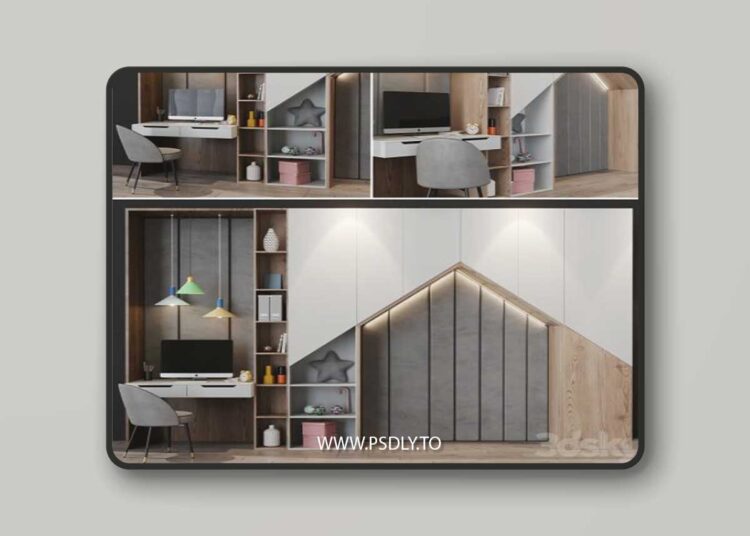 Workplace 22 3D Model