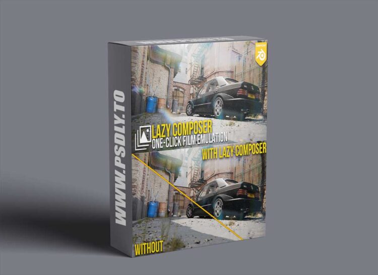 Blender Market - Lazy Composer: One-Click Film Emulation Addon v1.0