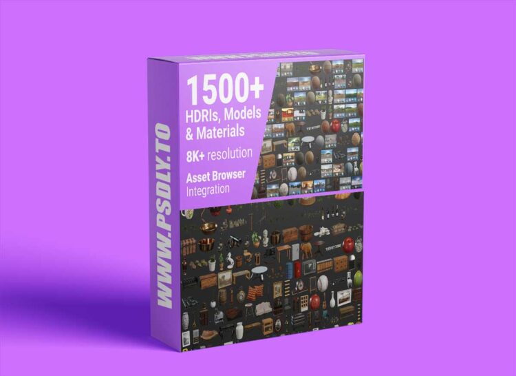 Blender Market - Poly Haven Asset Browser