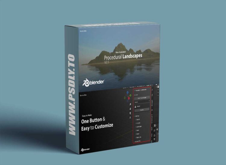 Blender Market - Procedural Landscapes v1.1