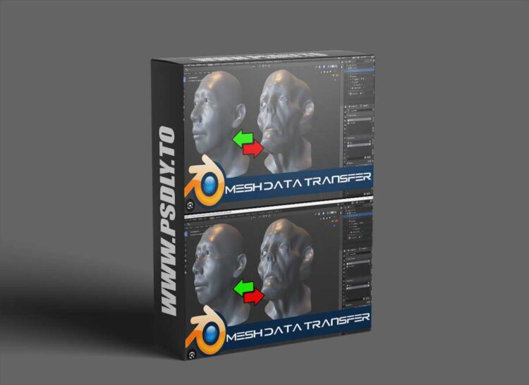 Blender - Mesh Data Transfer v2.0.6
