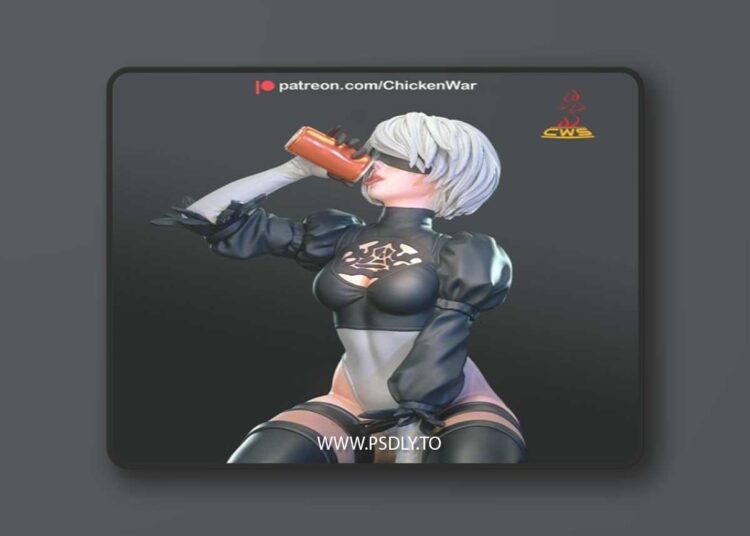 CW Studio – 2B Automata – 3D Print Model STL