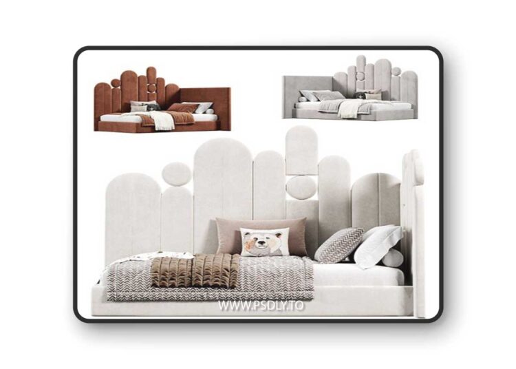 Childrens Bed 1 3D Model