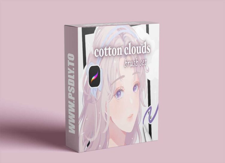 Cotton Clouds Soft Brush Set