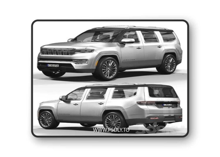 JEEP Grand Wagoneer 3D Model