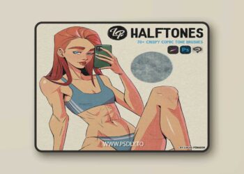 LP Halftone Brushes